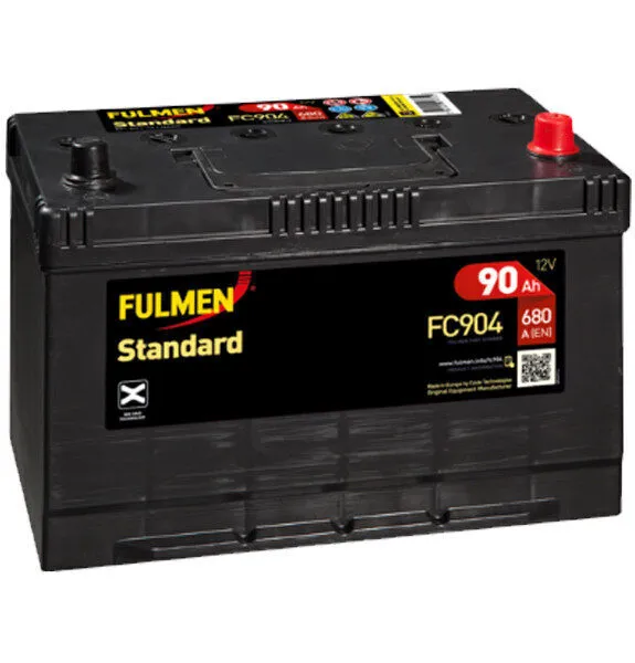 BATERIA FULMEN 90 Ah. 12 V 680 A DCH. FC904 - Imagen 2