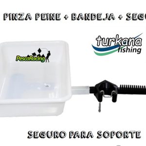 Soporte Peine + Bandeja + Seguro TURKANA