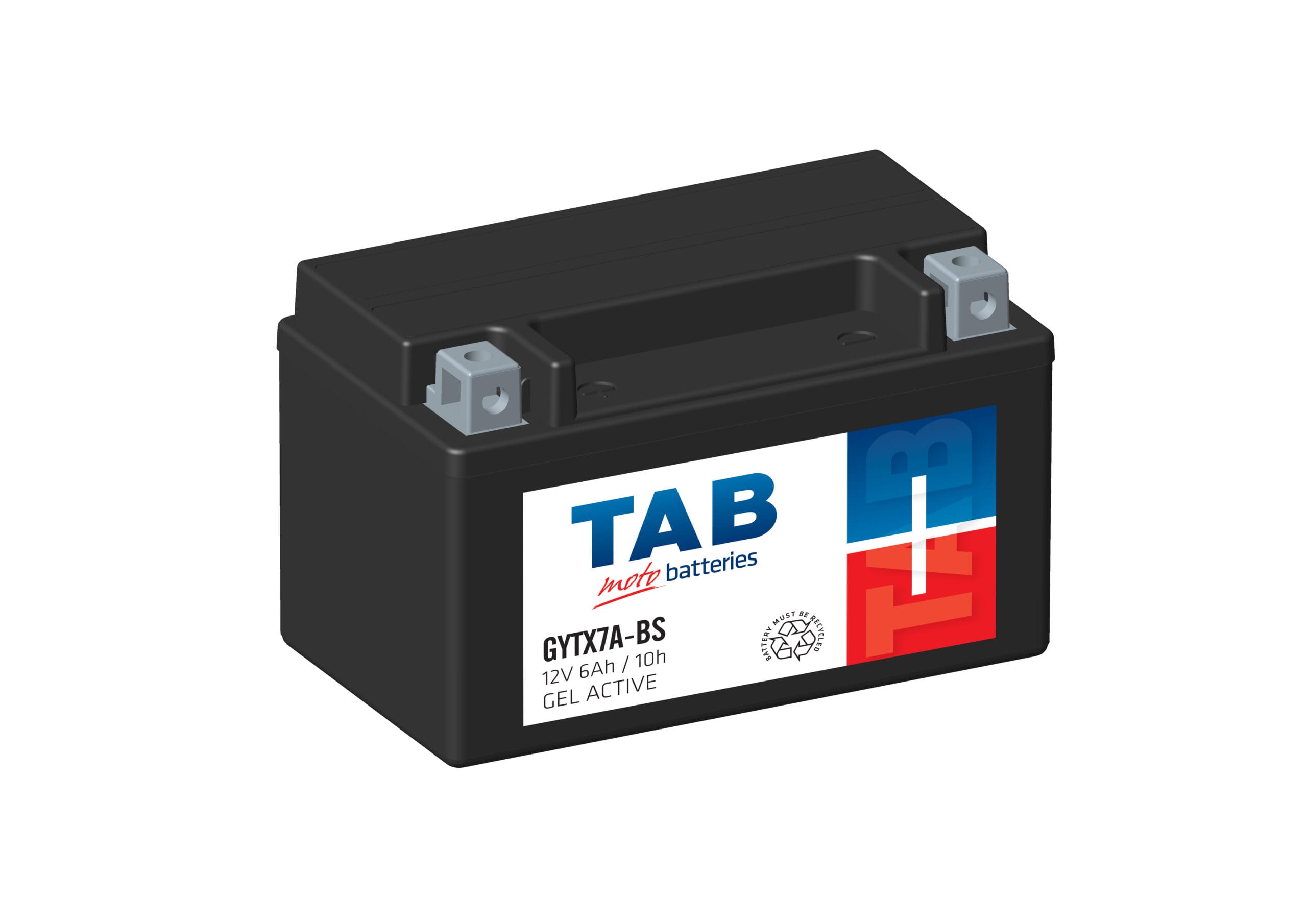 BATERIA MOTO DE GEL TAB GYTX7ABS EQUV A YTX7ABS