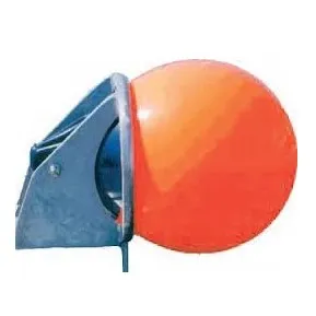 Soporte aluminio para  Boyas Redondas en pantalán