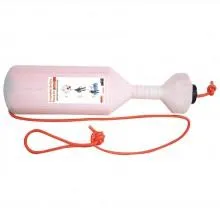 Rabiza para aro encapsulada.-cabo naranja flotante . 30 mts x 8 mm