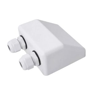 Pasacables para paneles solares para 2 cables