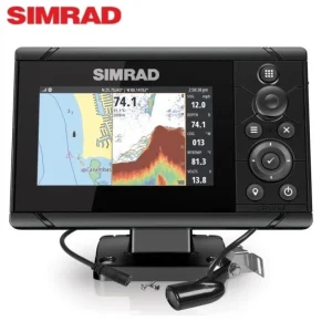 Plotter Sonda .5″. SIMRAD  Cruise-5–con transductor 83/200 kHz Skimmer