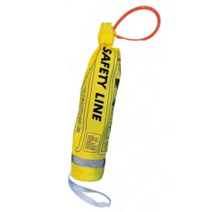 Rabiza para aro embolsada.-cabo naranja flotante . 30 mts x 8 mm